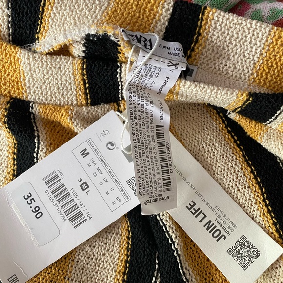 Zara summer wide leg pants. Medium - Picture 3 of 3